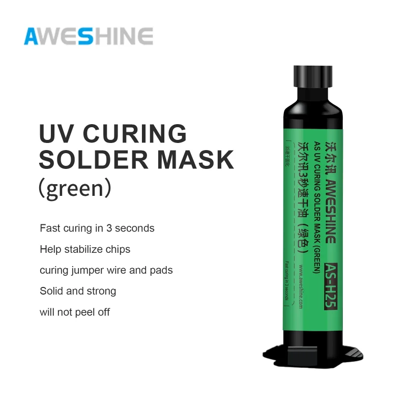กาวUVสีเขียวแห้งเร็ว AWESHINE AS-25