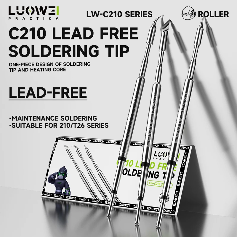 ชุดปลายหัวแร้ง LUOWEI LW-C210