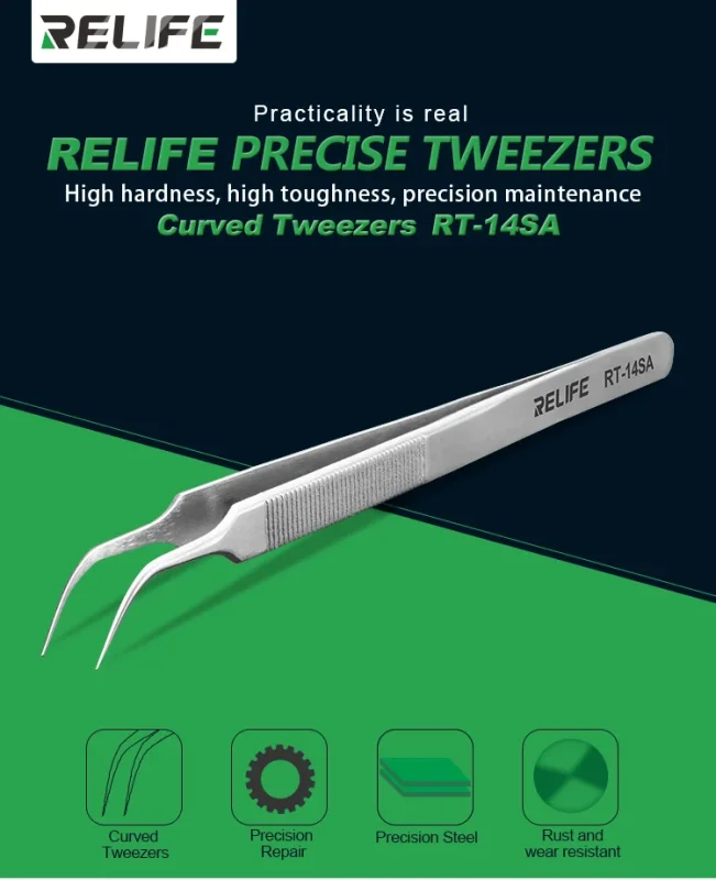 แหนบสแตนเลสปลายโค้ง RELIFE M22