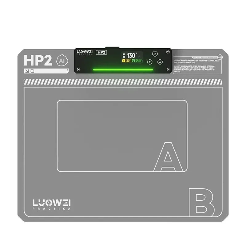 แผ่นความร้อนสำหรับลอกจอ LUOWEI LW-HP2