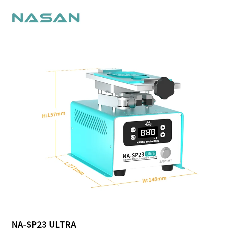 เครื่องทำความร้อนหน้าจอ LCD แบบหมุนขนาด 7 นิ้ว  NASAN NA-SP23 Ultra