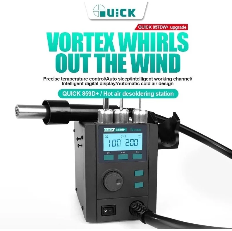 เครื่องเป่าลมร้อน QUICK 859D+