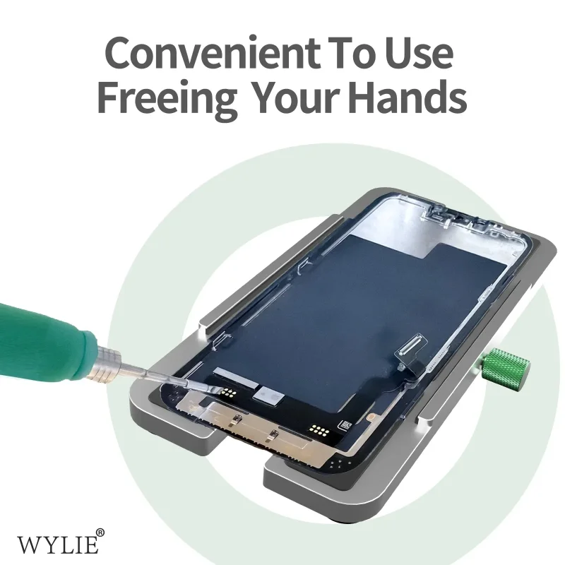 แท่นจับจออลูมิเนียม ปรับขนาดได้  WYLIE WL-133H